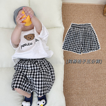 Big Time Baby Bum Baby Boy Summer Style Pants Male baby shorts Pants Thin BABY 50% PANTS CAN BE OPEN TO STALL