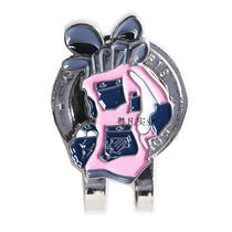 Golf cap clip rod cap clip Lady Pink Golf Mark has magnetic customizable manufacturer