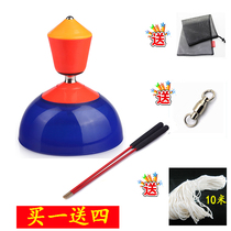 Special clearance shun and diabolo monopoly five-axis leather bowl beginner single head transparent soft diabolo pull Bell