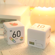 Rubiks Cube timer reminder students do questions special time management artifact kitchen baking countdown timer