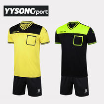 YYKELME Karme football match mens and womens referee suits professional equipment short-sleeved suit K15Z221