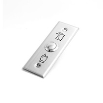 S40 stainless steel out button access control switch self-reset automatic door door doorbell switch American standard