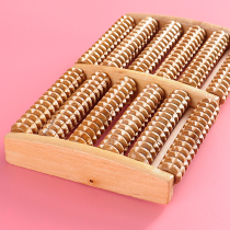 Plantar reflexology Wooden roller type solid wood foot foot Leg Massage Footballer Acupoint Ball Bearing
