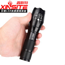 Led rechargeable flashlight A100 aluminum alloy outdoor flashlight Q5 T6 L2