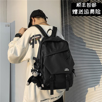 2021 new backpack men fashion trend large capacity travel backpack female high school student college student casual school bag