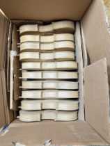 4 4 White billet violin box White billet violin box Pattern material piano box Semi-finished violin