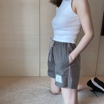 TB Thom Summer men and women nylon mesh loose casual beach pants five-point pants sports shorts women tide