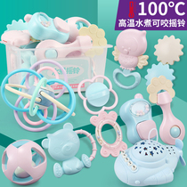 Baby supplies book newborn rattle toys newborn baby Full Moon gift gift box high-end practical boys and girls