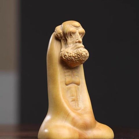 黄楊木実木彫刻、手把置物 黄楊木実木彫刻、手把置物 黄杨木雕刻手把件精选