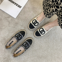 Small Scent Wind Fisherman Shoes Women 2022 New Spring Grass Choreography A Foot Pedal Sloth Shoes Flat Flat Lefu Shoes Casual Single Shoes