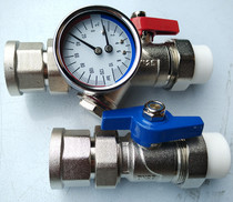 PPR25 electroplated inner and outer wire multifunctional ball valve diverter connection valve diverter main valve