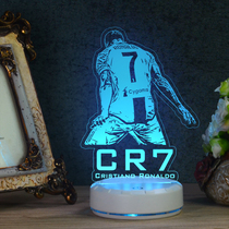 Football C Romesim Bappe Real Madrid around the night light ornaments Tanabata Valentines Day gift doll model