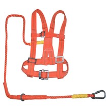 High-altitude work belt outdoor construction falling whole body five-point insurance wear-resistant set rope anti-air conditioning seat belt