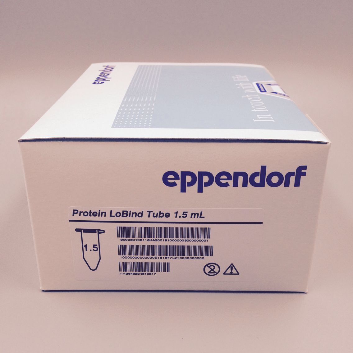 Protein Low Adsorption Centrifugal Tube 1.5 ml PCR 100 Eppendorf 0030108116