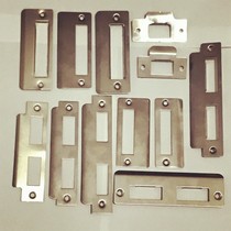  Bedroom room door lock accessories Lock body guide piece Wooden door lock tongue box Lock piece Inner door lock buckle piece Tongue stopper