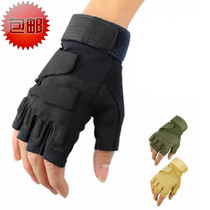 Black Hawk Tactical Gloves Outdoor Military Fans Anti-slip Half Finger Full Finger Gloves Special Combat Male Black Hawk