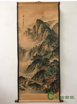Antique Antique Old name calligraphy and painting Ancient painting Chinese painting Middle hall painting Living room office Landscape decoration Hanging painting Clearance