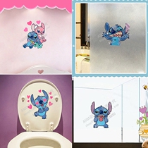 Shi Dic Cartoon Living-room Bedroom Wall Stickers Fridge Sticker Door Sticker glass paste Painted Waterproof Toilet with self-adhesive painting