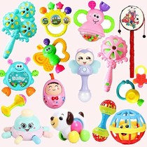 Newborn baby toy educational hand grab ball rattle 3 to 6-12 months male and female baby 0-1 year old grip rattle