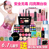 Childrens stage makeup childrens makeup set a full set of combinations beginners female cosmetics students performance Beauty