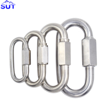 SUT 304 stainless steel mellong lock Meilong lock rock climbing main lock connector safety buckle lock mountaineering buckle connecting ring