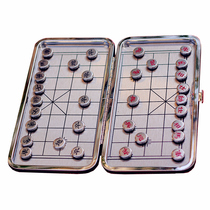Chinese Chess Students Children Mini Portable Chess Home Small and Medium Folding Magnetic Board Educational Toys