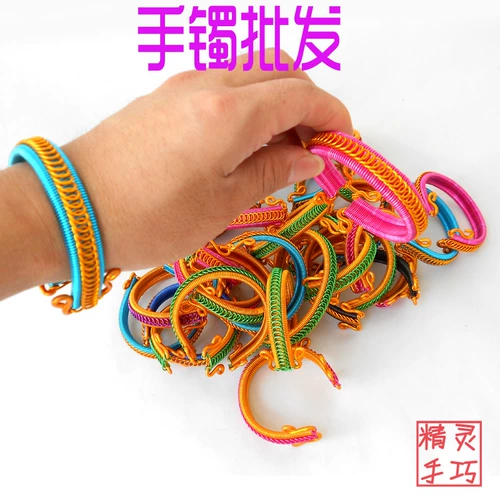 Металлический браслет ручной работы, ювелирное украшение