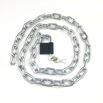 Chain chain chain lock lengthened and thickened bicycle chain lock electric car anti-theft mountain bike tricycle lock door