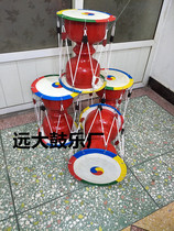 Adult Korean long drum Korean waist drum pull rope children long drum cowhide dance performance drum