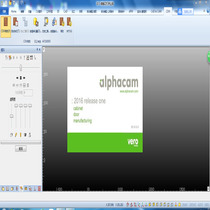 alphacam Alpha automatic typesetting Gallery video tutorial reverse outer buckle line plug-in door panel engraving software