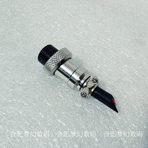 Decomposable welding type 3-hole Air plug mother head tuning bench DIY power 3 holes 3-core sound accessories