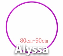 Alyssa professional art gymnastics circle-purple size remarks 80 85 90cm issued without return