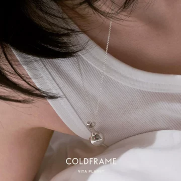 chieko+ Big ball necklace † silver CHIEKO+ Big ball necklace