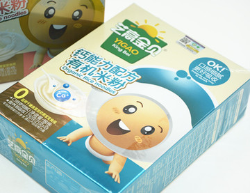 0阶段 艺高金贝钙能力配方有机米粉 口感细腻 更好吸收