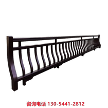 Custom imitation antique aluminum window flower screen guard rail Beauty leans on Wu Wang aluminum alloy wood grain decorated pavilion villa with porch bar