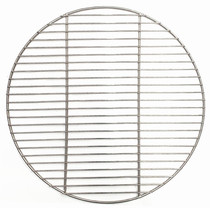 Stainless steel round barbecue net thickened meat curtain baking sheet Steamer grate barbecue grate bacon barbecue mesh