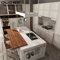 I Le Cabinet French Light Luxury St. Mark Kitchen Cabinet Cupboard Overall Custom Home Open Decoration