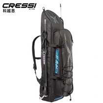 CRESSI Piovra Free Diving Long Footed Webbed Frog Shoes Equipped bag dry and wet separation C4 Mantra V3