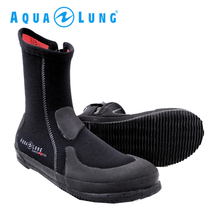 Aqualung Superzip Ergo 5mm diving boots deep and light snorkeling men and women platform non-slip