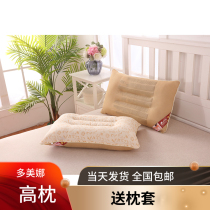 Domina Sicklesenna Health Pillow Pillow Core Winter Summer Dual Purpose Ice Silk Protection Cervical Spine Pillow Single Student Adult Health Care Pillow