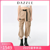 Dazzle Disu 2020 summer wear new style of tooling sports wrinkle resistant legging casual pants for women 2c2q421n