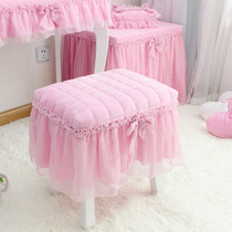 Piano stool cover piano stool cover Han version piano stool cover comb makeup stool cover single double makeup stool cover