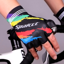Permanent Spaker Summer Bike Riding Gloves Short Finger Mens and Womens Cycling Gloves Universal Riding Gloves
