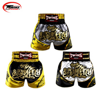Thailand twins dragon pattern Muay Muay Thai shorts pants Sanda fight fight boxing training match shorts dragon shorts