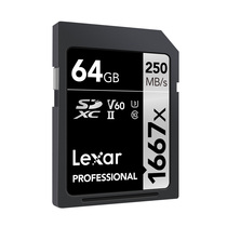 Lexar 64G Storage SDXC Card 250M S High Speed U3 Support 4K Camera Memory Card 64G 