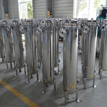 304 stainless steel industrial pre-pretreatment cloth bag filter large flow high precision can be customized