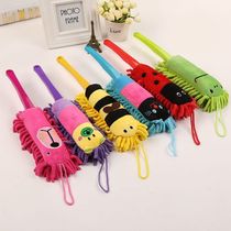 Cartoon candy Chenille dust removal brush chicken feather duster household cleaning brush in addition to car dust removal brush
