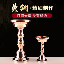 Tibetan pure copper protector cup for Tibetan tantric Tibetan supplies for cup brass glossy face offering wine cup