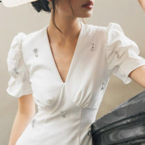 Advanced Sensational Wedding Fish Tail Dresses Dress Code Small Crowddress High-end name Yuanyuan is usually able to wear an evening gown
