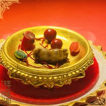 Myanmar Ancient Buddhist temple invites Shakyamuni Buddha RS strong son to install Tibetan Buddha relic pagoda Gawu box